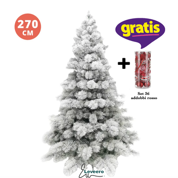 Albero di Natale Snowbird 🎄: La Magia della Neve in 270, 240, e 210 cm